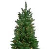 Northlight Real Touch™ Pre-Lit Artificial Altoona Pine Slim Christmas Tree - 7' - Clear Lights - 3 of 4