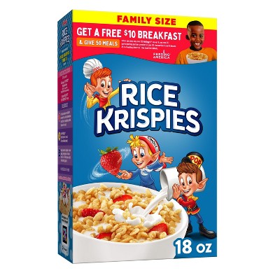 Kellogg's Rice Krispies - 18.0oz : Target