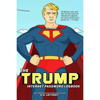 The Trump Internet Password Logbook - by  M G Anthony (Paperback)