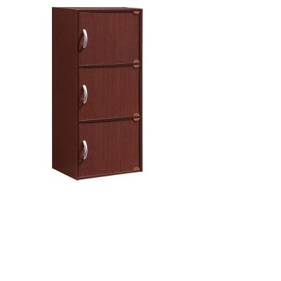 Storage Cabinet Mahogany - Hodedah Import