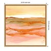 Amanti Art Desertscape I by Chris Paschke Canvas Wall Art Print Framed 22 x 22-in. - 4 of 4