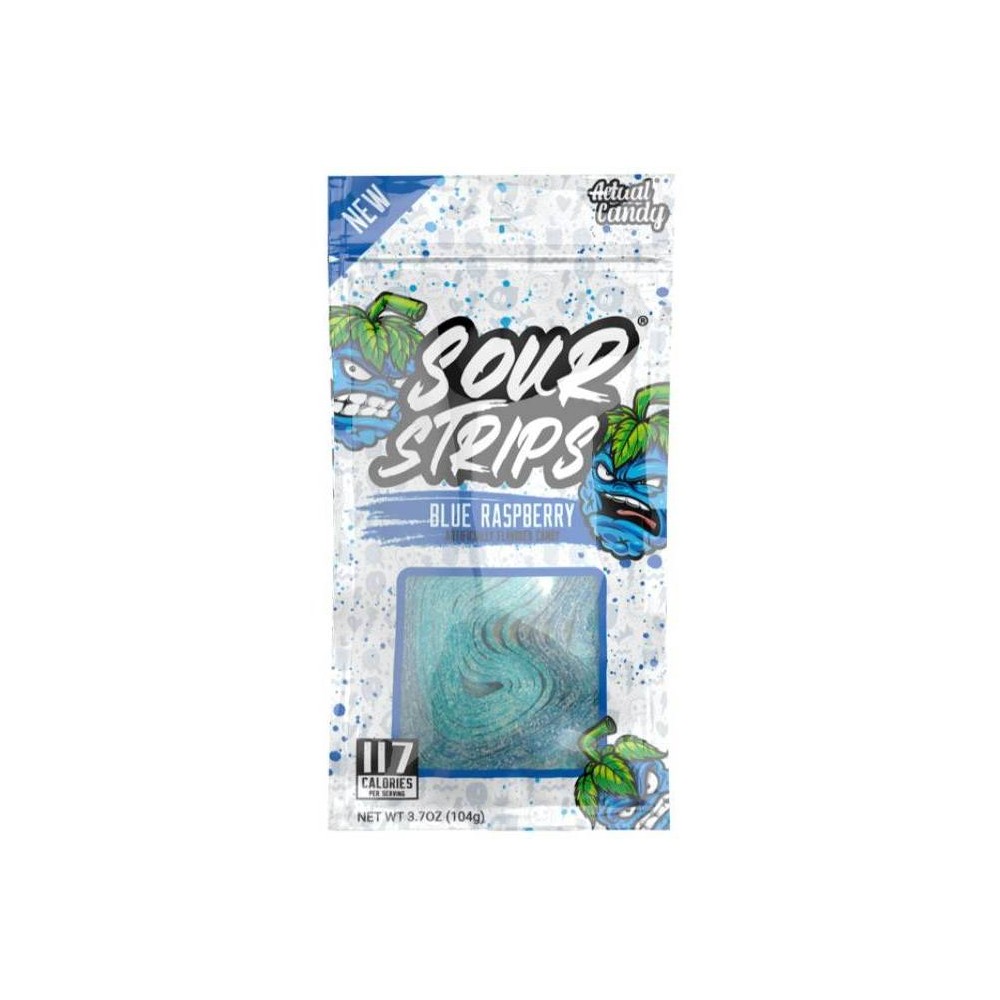 Sour Strips Blue Raspberry - 3.7oz