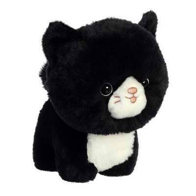 Aurora Teddy Pets Yorkie – Kuscheliger Stoffhund 17,8 Cm, Schwarz-braun, Mit Teddybären-Frisur, Weich Und Flauschig