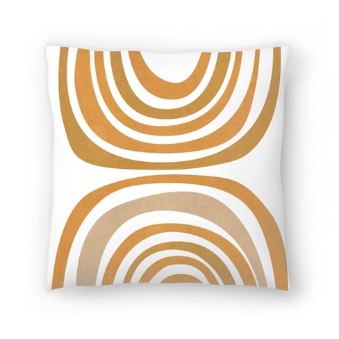 Americanflat 18x18 Throw Pillow Yellow Coral I By Pi Creative Art : Target