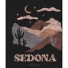 Adventure Society Sedona Arizona Long Sleeve Adult Hooded Sweatshirt - 2 of 2