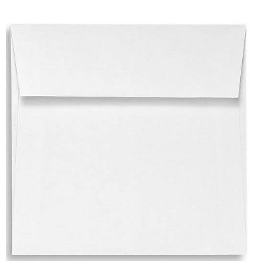 LUX 6 1/2 x 6 1/2 Square Envelopes 2 11/16 x 3 11/16 70lb. Bright White 10928-50