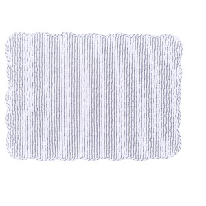 C&F Home Pin Stripe Navy Placemat Set of 6 - 1 of 2