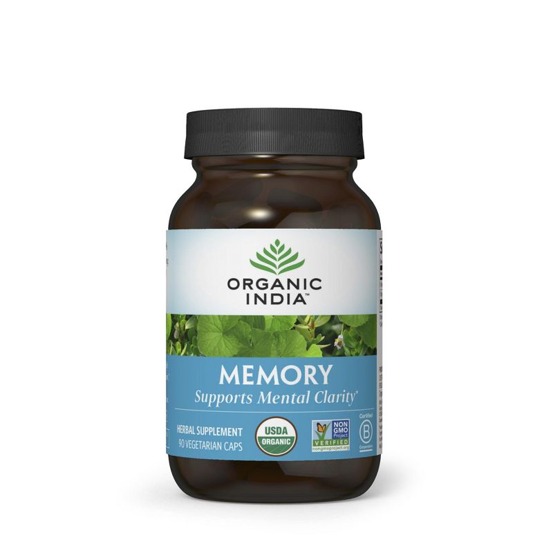 ORGANIC INDIA Memory Herbal Supplement, 1 of 3