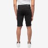 RAW X Men's Denim Shorts, Rips Distress Frayed Cut Off Slim Fit Jeans Short - 2 of 4