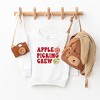 The Juniper Shop Cartoon Apple Picking Crew Toddler Graphic Sweatshirt - 2 of 3
