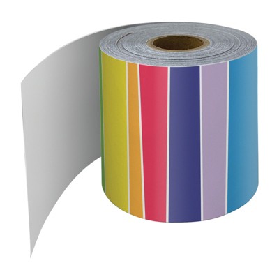 Carson Dellosa Education Rainbow Rolled Straight Border, 65 Feet (Pack of 2)