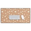 Avenie Stars In Neutral Desk Mat -Deny Designs - 2 of 4