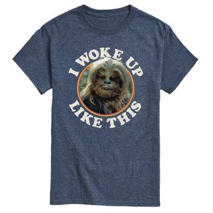 Men's - Star Wars - I Woke Up Like This Chewie Short Sleeve Graphic T-Shirt - 1 of 4