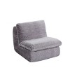 Ergonomic Corduroy Bean Bag Chair for Adults, Oversized Memory Foam Floor Sofa for Living Room, Bedroom or Game Room–The Pop Home - 4 of 4