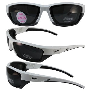 MotoFrames Switchback Safety Motorcycle Glasses with Smoke Lenses - 1 of 2