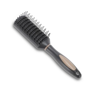 Unique Bargains Vented Hair Brush Black 1 Pc - 1 of 4