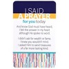 Dicksons I Said A Prayer for You Today, Multicolor 3.8 x 2.5 Inch Laminated Cardstock Pocket Card Bookmark; Pack of 12 - 2 of 2