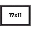 PosterPalooza | Antique Red Picture Frame - UV Acrylic, Backing Board, Hanging Hardware Included - 2 of 4