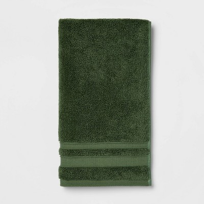 Performance Hand Towel Dark Green - Threshold™