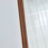 FURNIinspire Full Length Mirrors Contemporary Gray Wood Frame Modern Dressing Mirror for Fashionable Stylish Bedrooms, Gray, 58"*15"*0.79" - 3 of 4