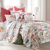 Santa Claus Lane Holiday Quilt Set - Levtex Home - image 2 of 4