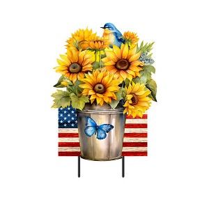 Briarwood Lane Summer Metal Art 27x15 American Country For Summer Metal Art - 1 of 3