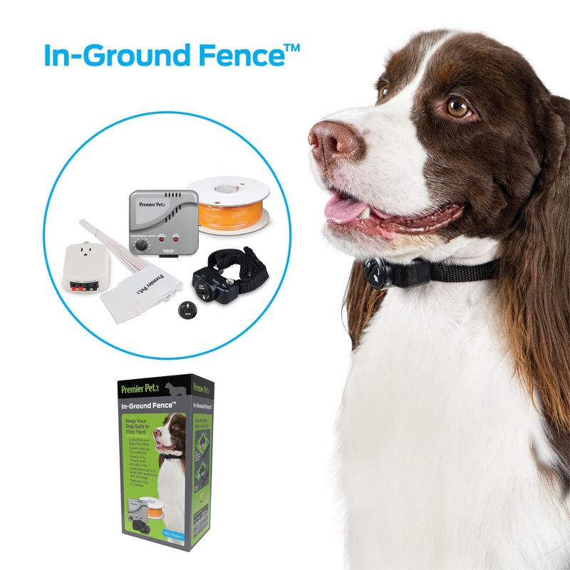 Premier Dog Pet In-Ground Fence - Black, 1 of 11