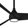 52" Minka Aire Twist Coal LED Smart Ceiling Fan with Remote - 3 of 4