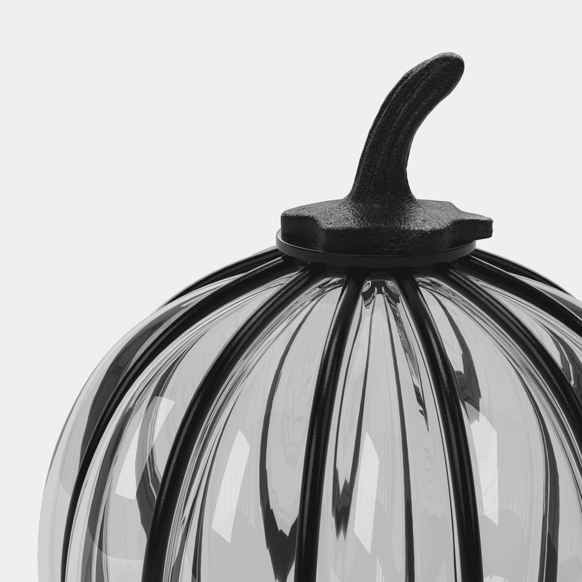Metal and Glass Halloween Pumpkin - Threshold™ - thumbnail 5