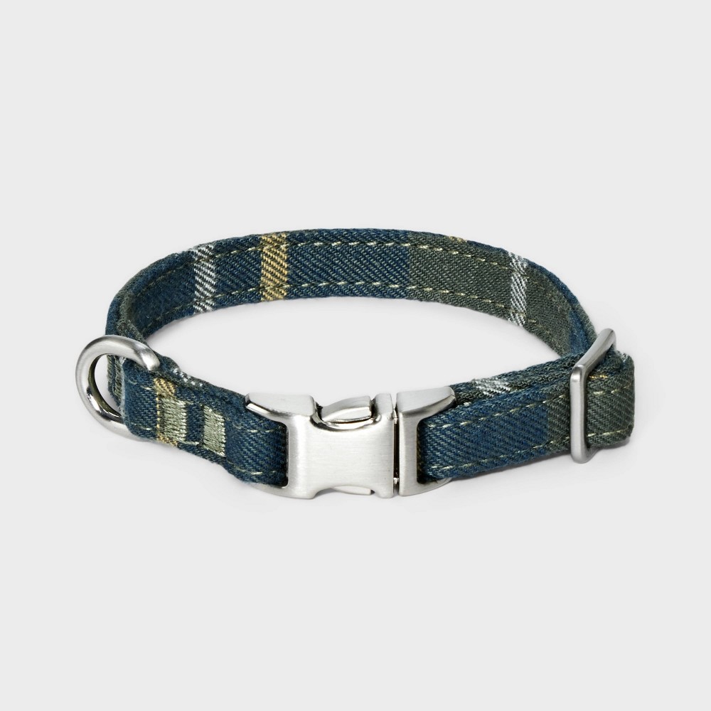 Plaid Fashion Dog Collar - XS - Boots & Barkley™