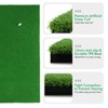 3.8'X5' Golf Mat, Artificial Golf Turf Practice Mat for Outdoor & Indoor, Golf Hitting Training Mat for Backyard, Golf Training Aid for Men/Golfers - 3 of 4