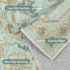 ABYNOW Area Rug Machine Washable, Non Slip, Boho Vintage Print for Living Room - 4 of 4
