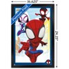 Trends International Marvel Spidey and His Amazing Friends - Group Framed Wall Poster Prints - 3 of 4