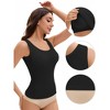 INSPIRE CHIC Women's Wide Strap Built-In Padded Bras Casual Tank Camisoles - 3 of 4