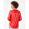 Jones New York Chiffon V-Neck Kelly Blouse - XS - 3 of 3