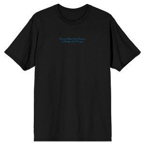 Rascal Does Not Dream Of Bunny Girl Senpai Shoko Makinohara Cute Bunny Costume Crew Neck Short Sleeve Men's Black T-shirt - 1 of 4