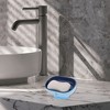 Unique Bargains Suction Cup Soap Dish 5.12"x3.54"x2.95" 1 Pc - 2 of 4