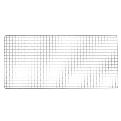 Unique Bargains Stainless Steel Cross Wire BBQ Grill Net for Baking ...