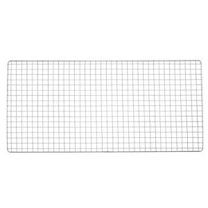 Unique Bargains Stainless Steel Cross Wire BBQ Grill Net for Baking Roasting - 1 of 4