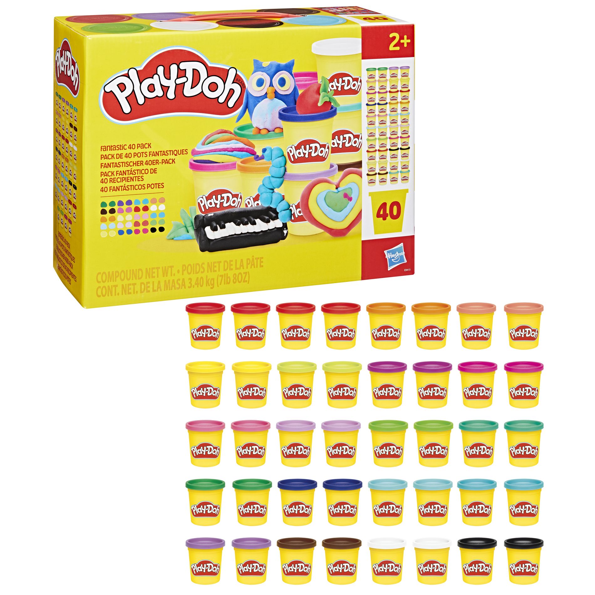 Play-Doh Fantastic Multipack - 40pc