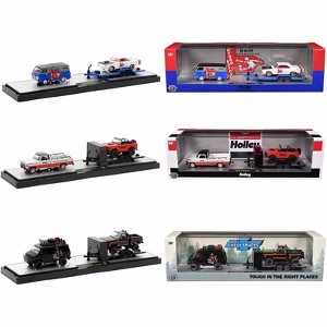 Auto Haulers Set of 3 Trucks Release 79 Limited Edition to 8000 pieces Worldwide 1/64 Diecast Models by M2 Machines - 1 of 4