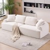 Hrinhom 102"W Full Sponge Compression Couch,Modern Sectional Sofa,No Assembly - 2 of 4