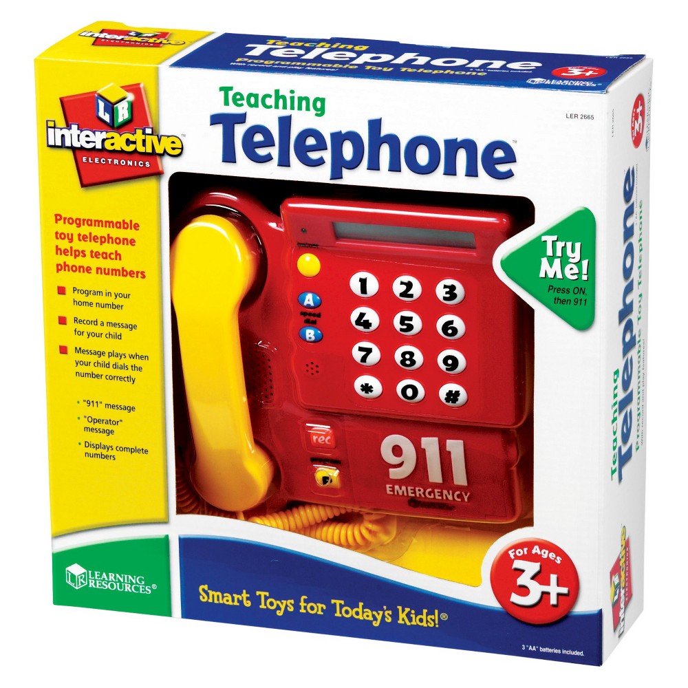 UPC 765023013993 product image for Learning Resources Pretend & Play Teaching Telephone | upcitemdb.com