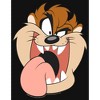 Girl's Looney Tunes Tasmanian Devil Big Face T-Shirt - 2 of 4