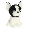 Aurora Small Harvard Boston Terrier Petites Expressive Stuffed Animal White 7" - image 2 of 4