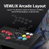 NBCP Arcade Fight Stick - Arcade fighting Joystick -Street Fighter Games Controler with Turbo for PS3, Nintendo Switch - 2 of 4