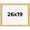 PosterPalooza | Minimalist Shadow Box Gold Picture Frame - UV Acrylic, Backing Board, Hanging Hardware - 2 of 4