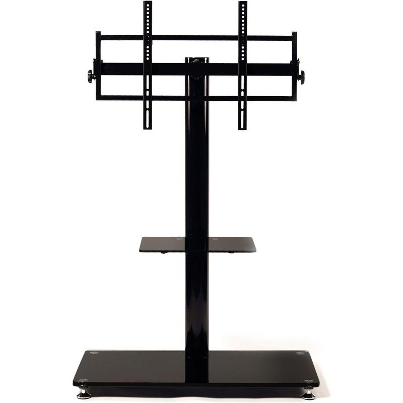 TransDeco Flat panel TV mounting system w/casters for up to 75Inch plasma or LCD/LED TVs, 1 of 3