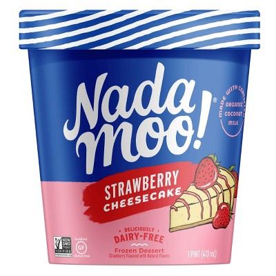 NadaMoo! Strawberry Cheesecake Dairy-Free Frozen Dessert - 16oz