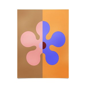 MariaMariaCreative Groovy Flower Multi Poster - Society6 - 1 of 3